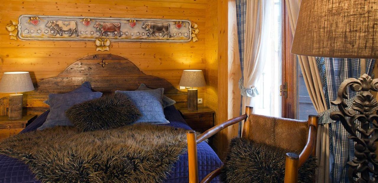 Chalet-Hotel Les Cimes Le Grand-Bornand Exteriör bild