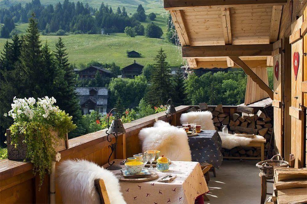 Chalet-Hotel Les Cimes Le Grand-Bornand Exteriör bild