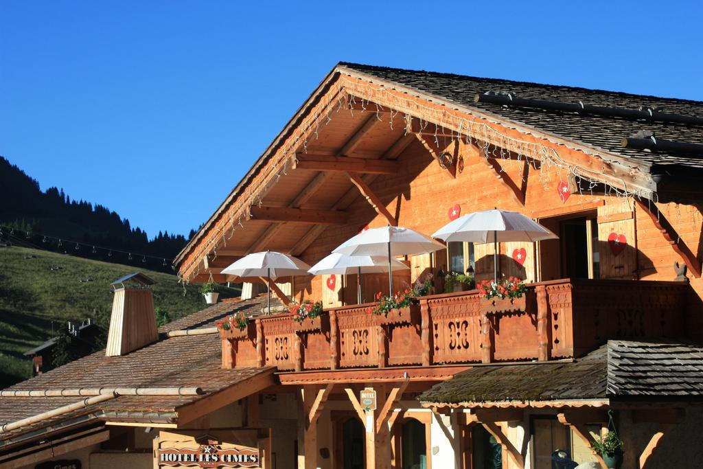 Chalet-Hotel Les Cimes Le Grand-Bornand Exteriör bild